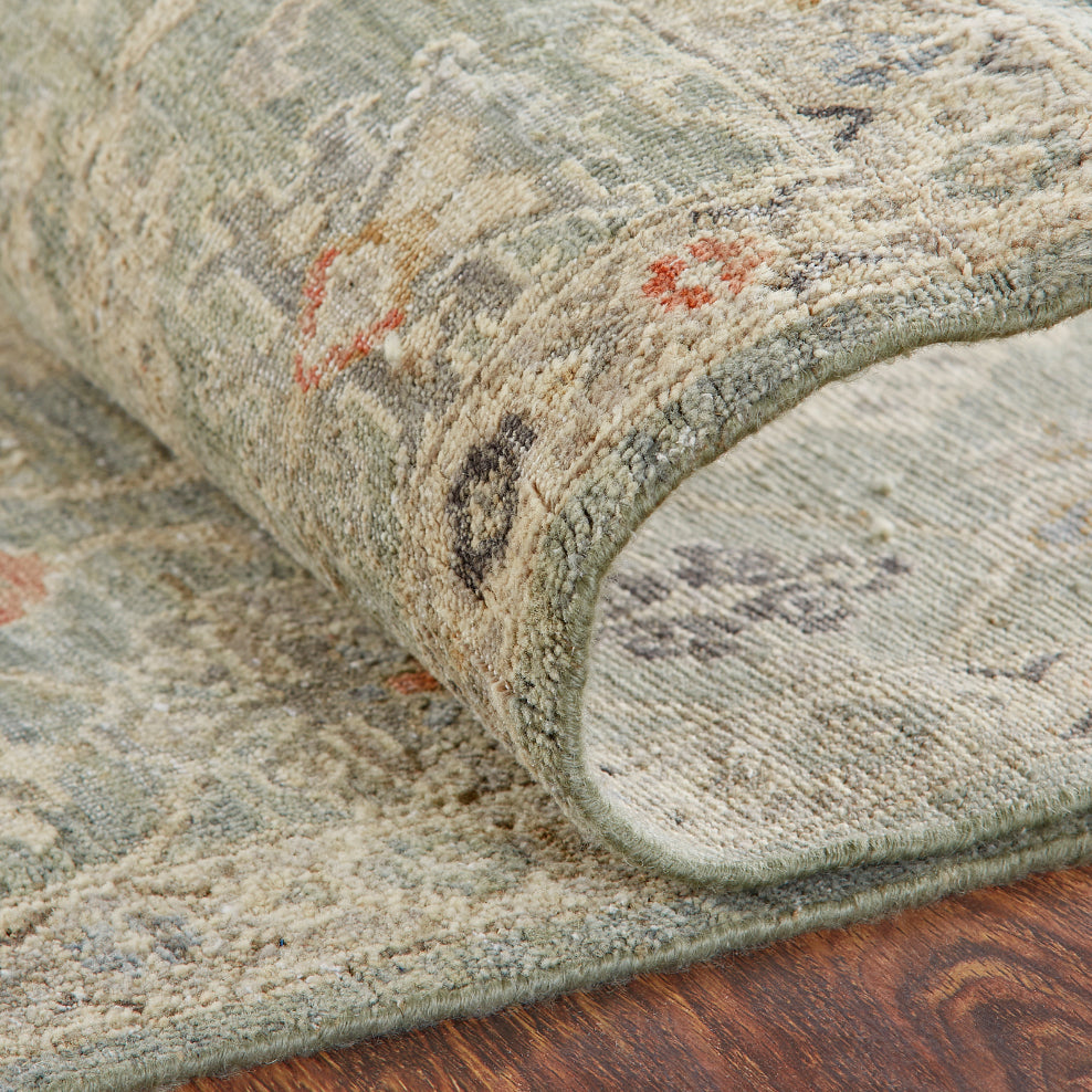 12' x 15' Transitional Hand-Knotted Wool rug, Rug #AF12860
