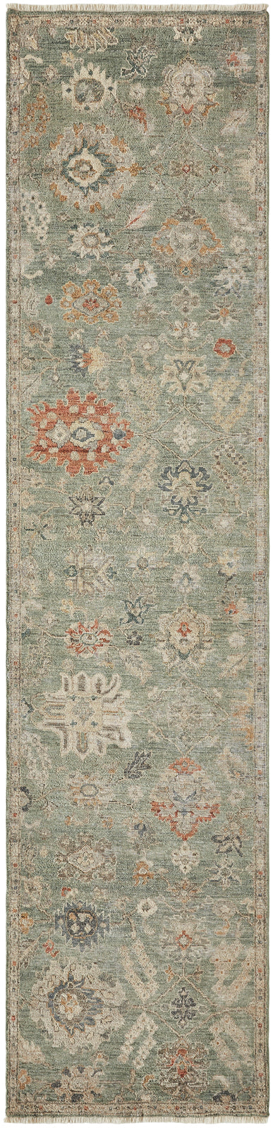 10' x 14' Transitional Hand-Knotted Wool rug, Rug #AF12860