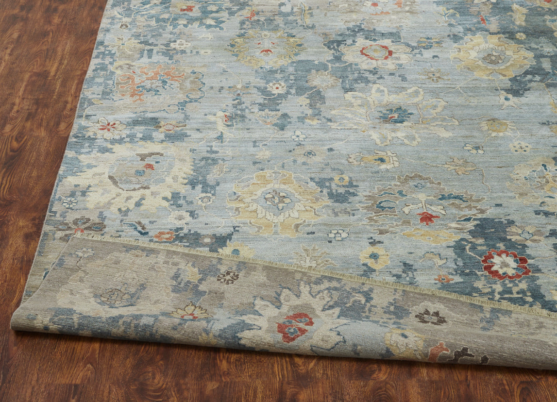 4' x 6' Transitional Hand-Knotted Wool rug, Rug #AF12870