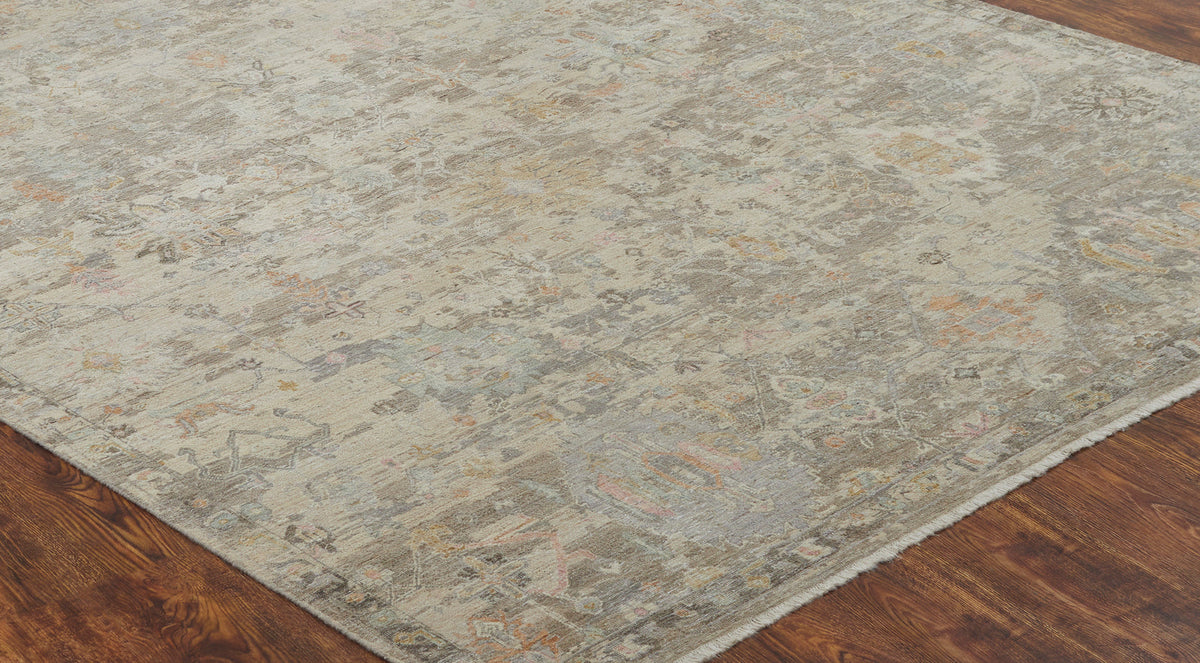 3' x 5' Transitional Hand-Knotted Wool rug, Rug #AF12880