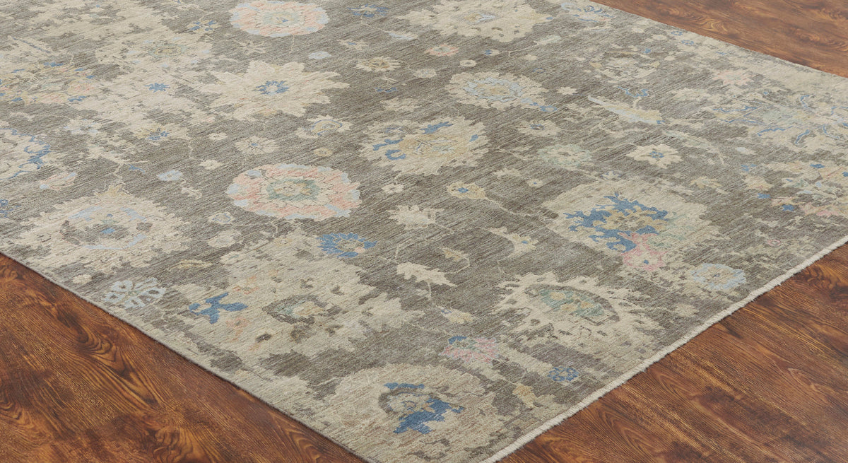 3' x 5' Transitional Hand-Knotted Wool rug, Rug #AF12890