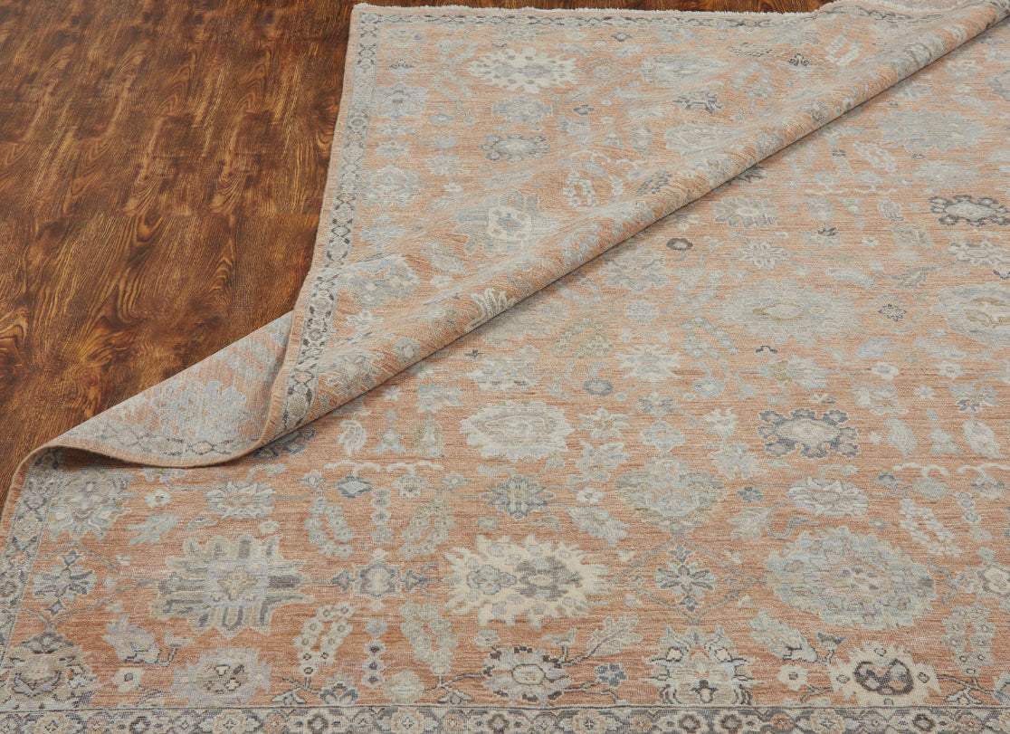 9' x 12' Transitional Hand-Knotted Wool rug, Rug #AF12910