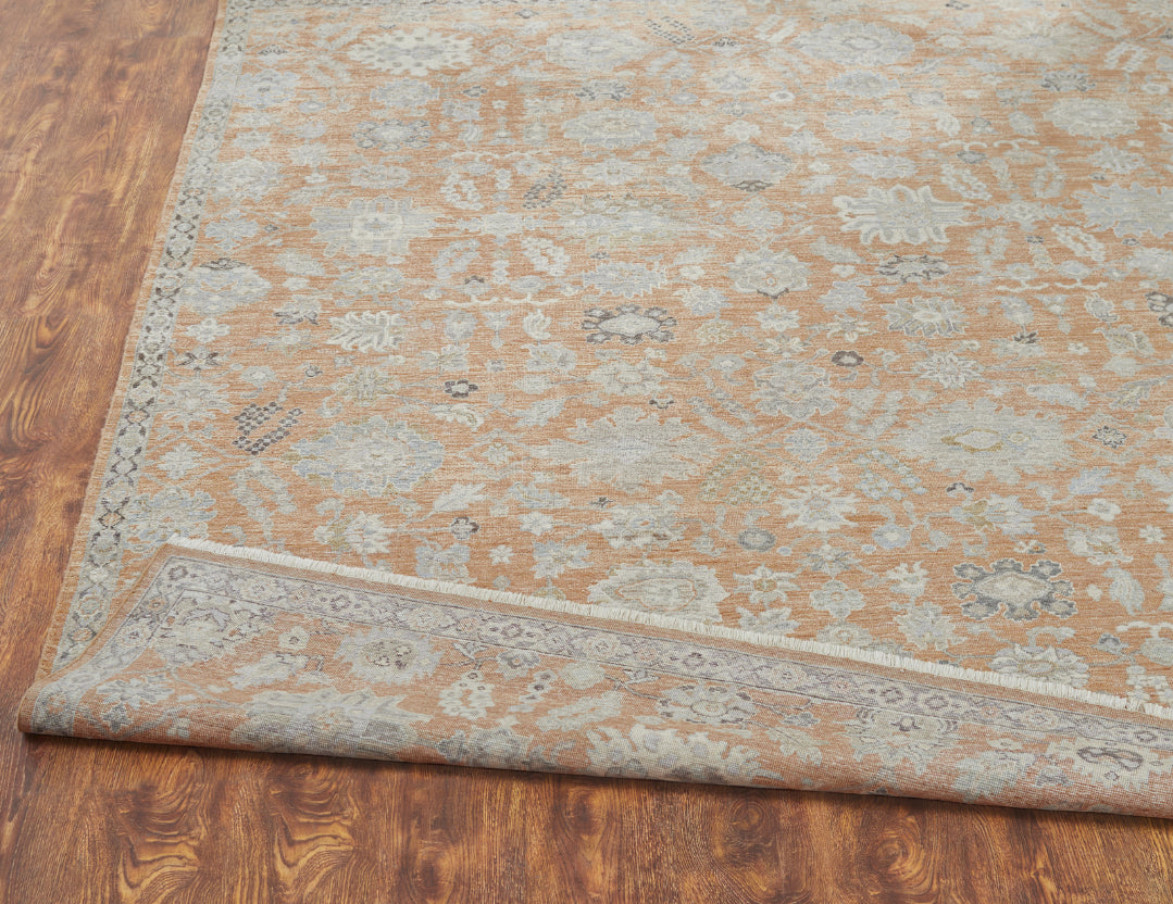 4' x 6' Transitional Hand-Knotted Wool rug, Rug #AF12910