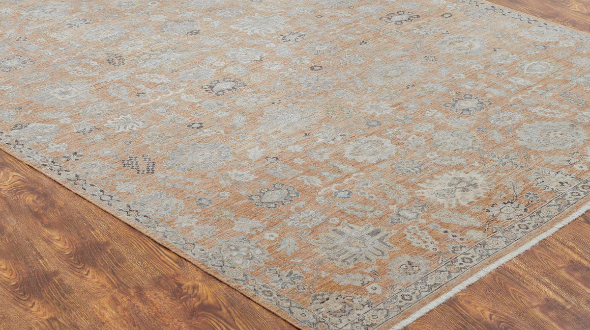 3' x 5' Transitional Hand-Knotted Wool rug, Rug #AF12910