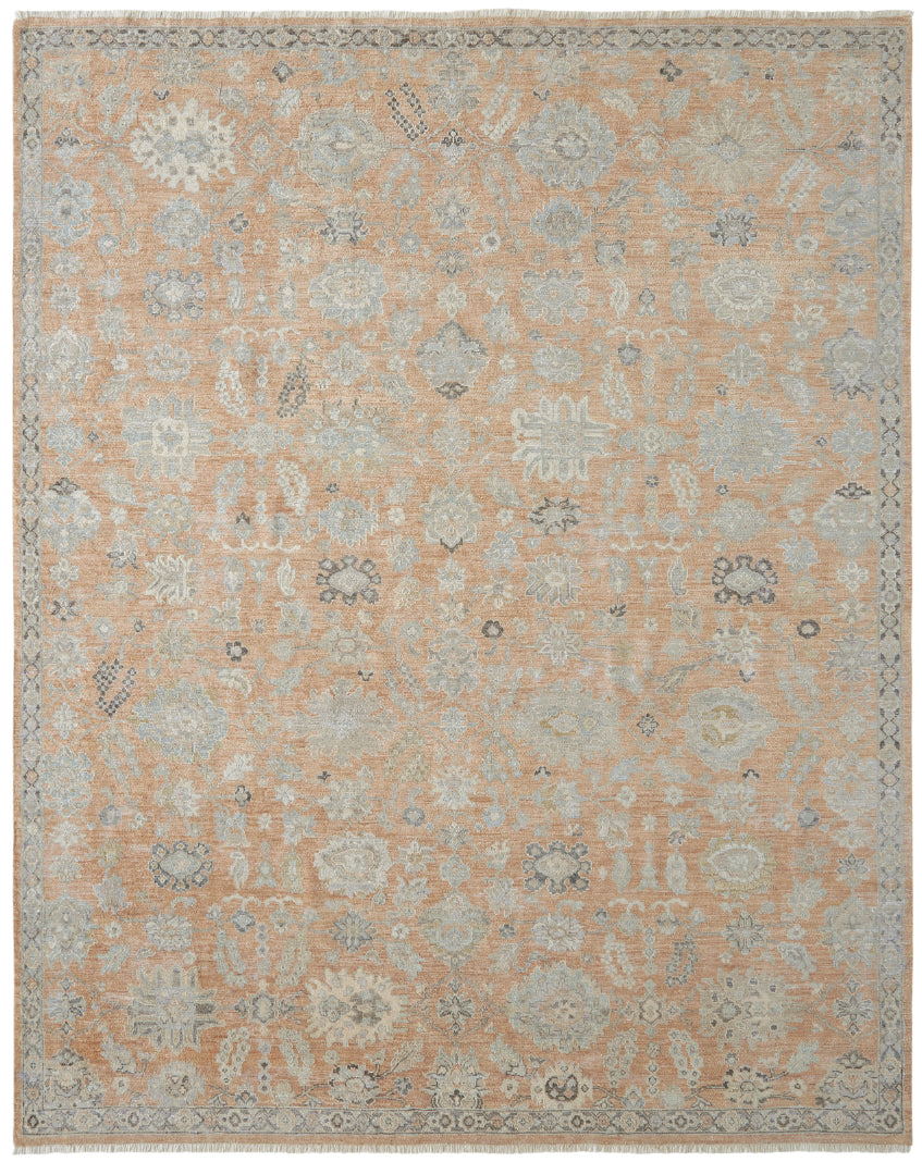 2' x 3' Transitional Hand-Knotted Wool rug, Rug #AF12910