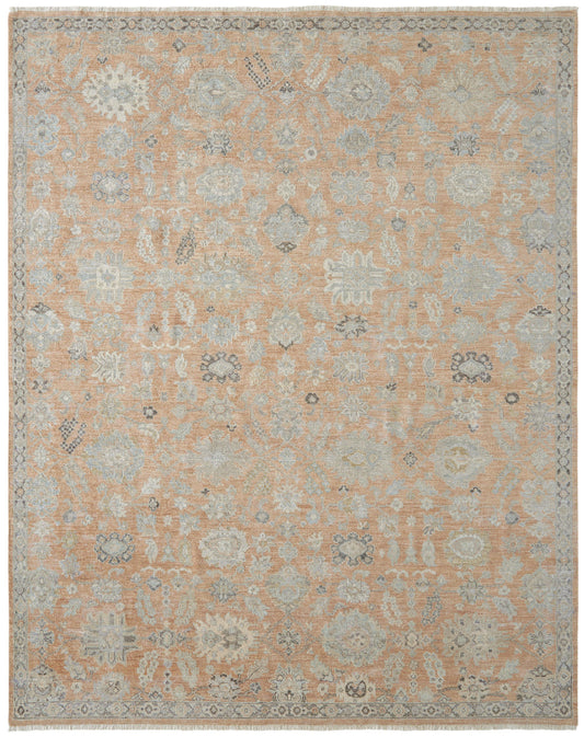 2' x 3' Transitional Hand-Knotted Wool rug, Rug #AF12910