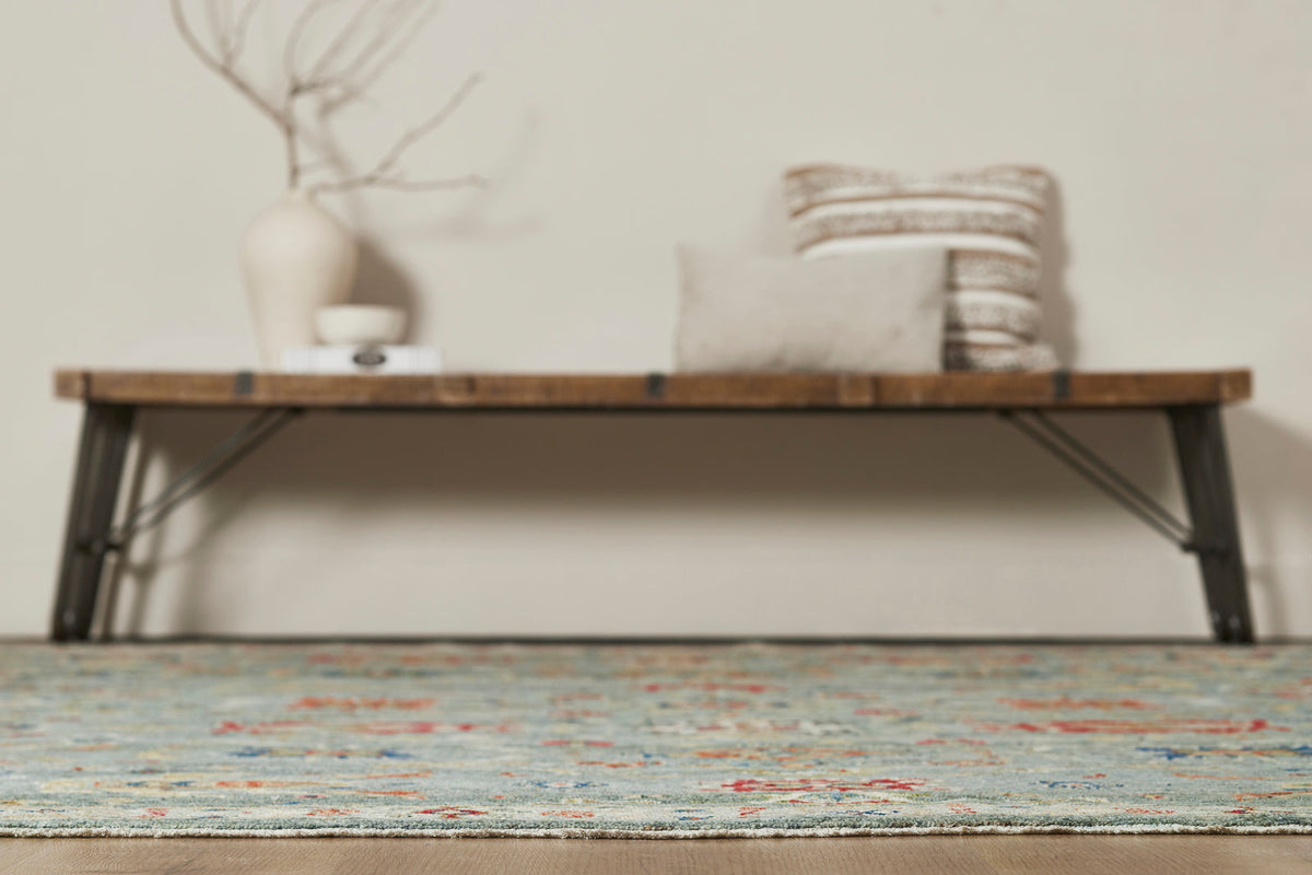 9' x 12' Transitional Hand-Knotted Wool rug, Rug #AF12940