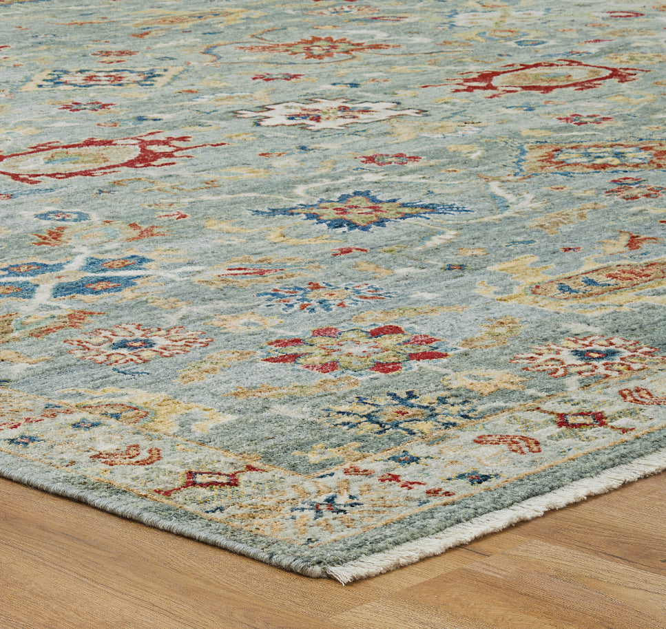 4' x 6' Transitional Hand-Knotted Wool rug, Rug #AF12940