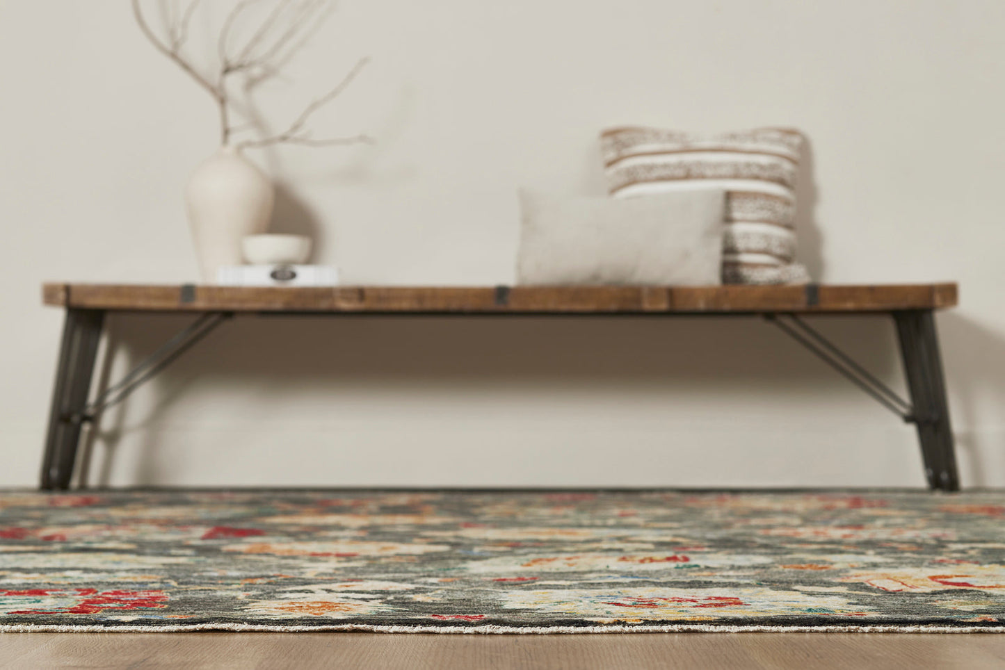 9' x 12' Transitional Hand-Knotted Wool rug, Rug #AF12950