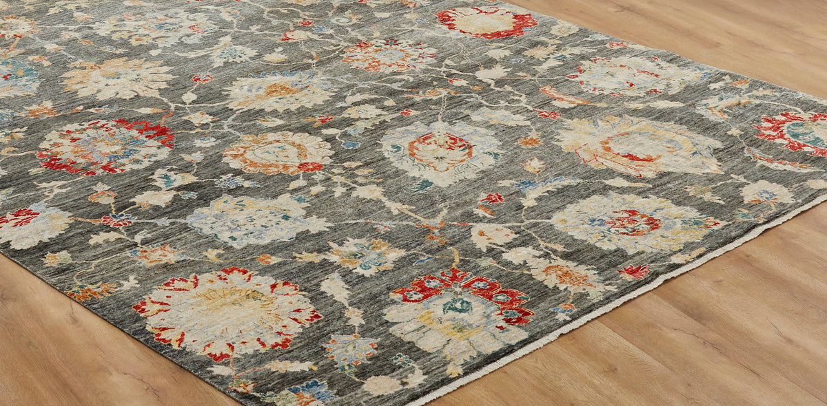 3' x 5' Transitional Hand-Knotted Wool rug, Rug #AF12950