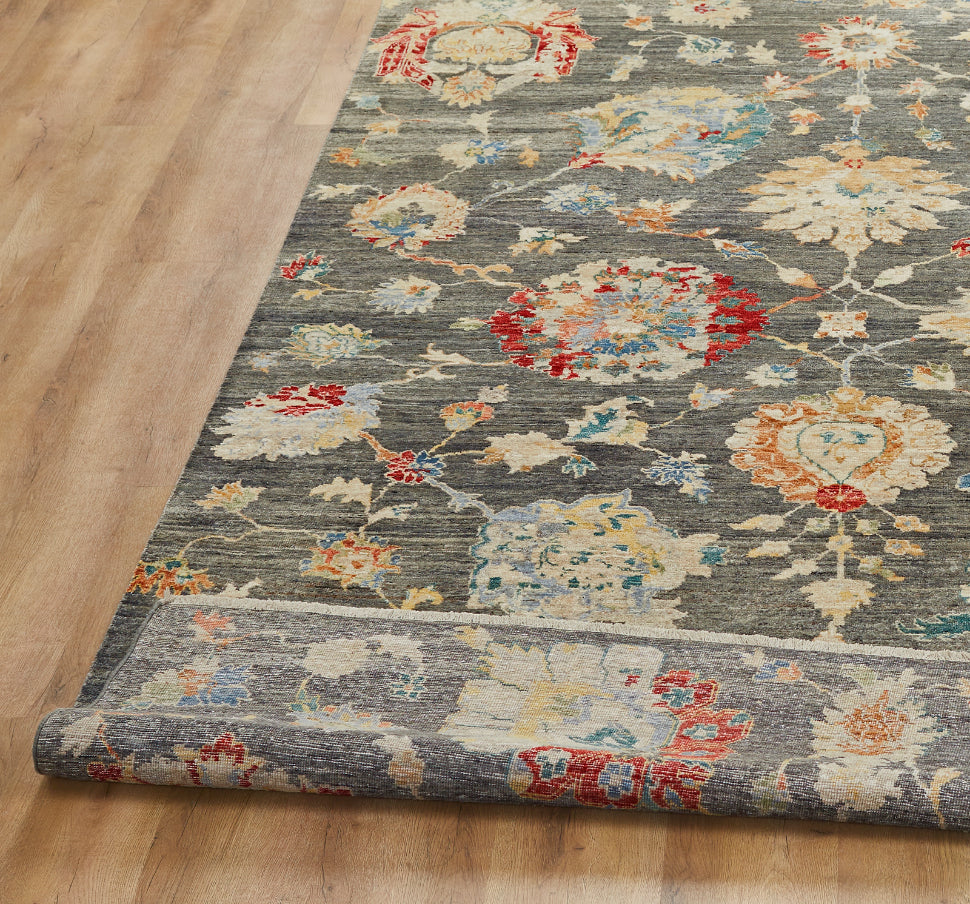 6' x 9' Transitional Hand-Knotted Wool rug, Rug #AF12950