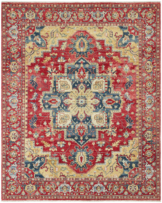 2' x 3' Transitional Hand-Knotted Wool rug, Rug #AF12960