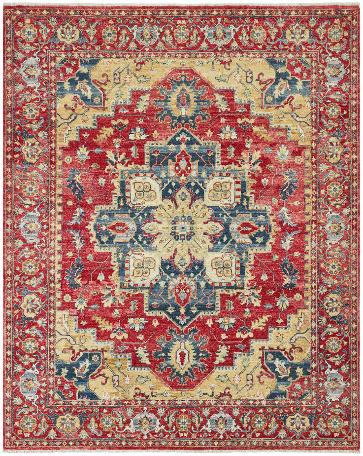 2' x 3' Transitional Hand-Knotted Wool rug, Rug #AF12960