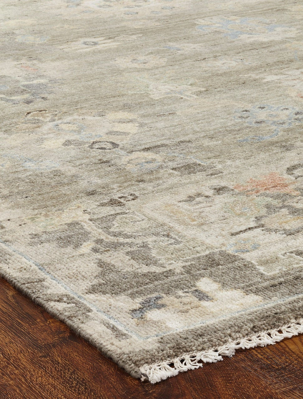 3' x 5' Oushak Hand-Knotted Silk rug, Rug #AK4231