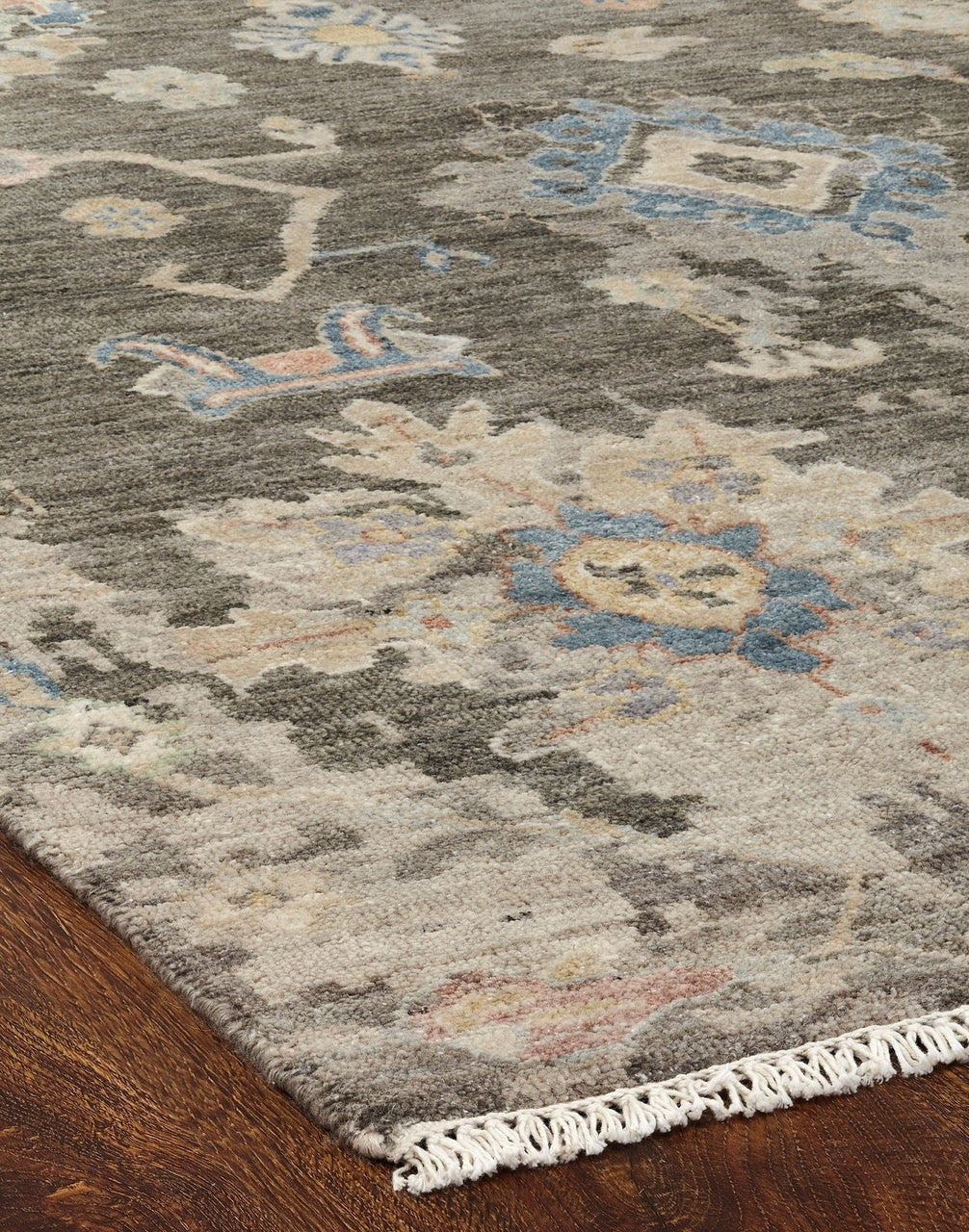 3' x 5' Oushak Hand-Knotted Silk rug, Rug #AK4241