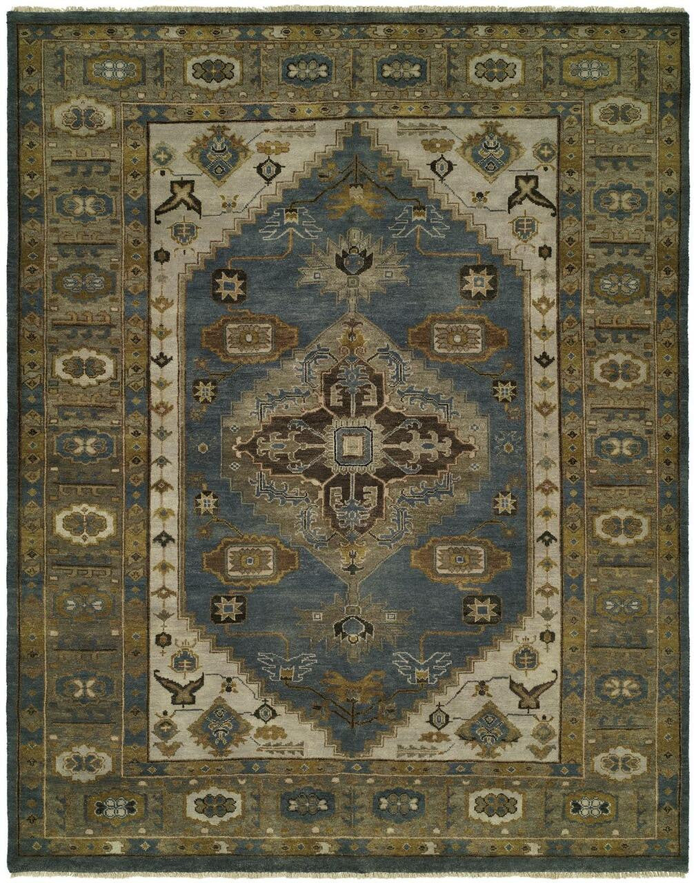 2' x 3' Southwestern Hand-Knotted Wool rug, Rug #AN0491
