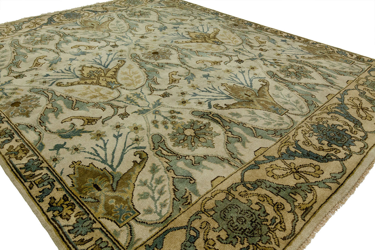 3' x 5' Ikat Hand-Knotted Wool rug, Rug #AN0601