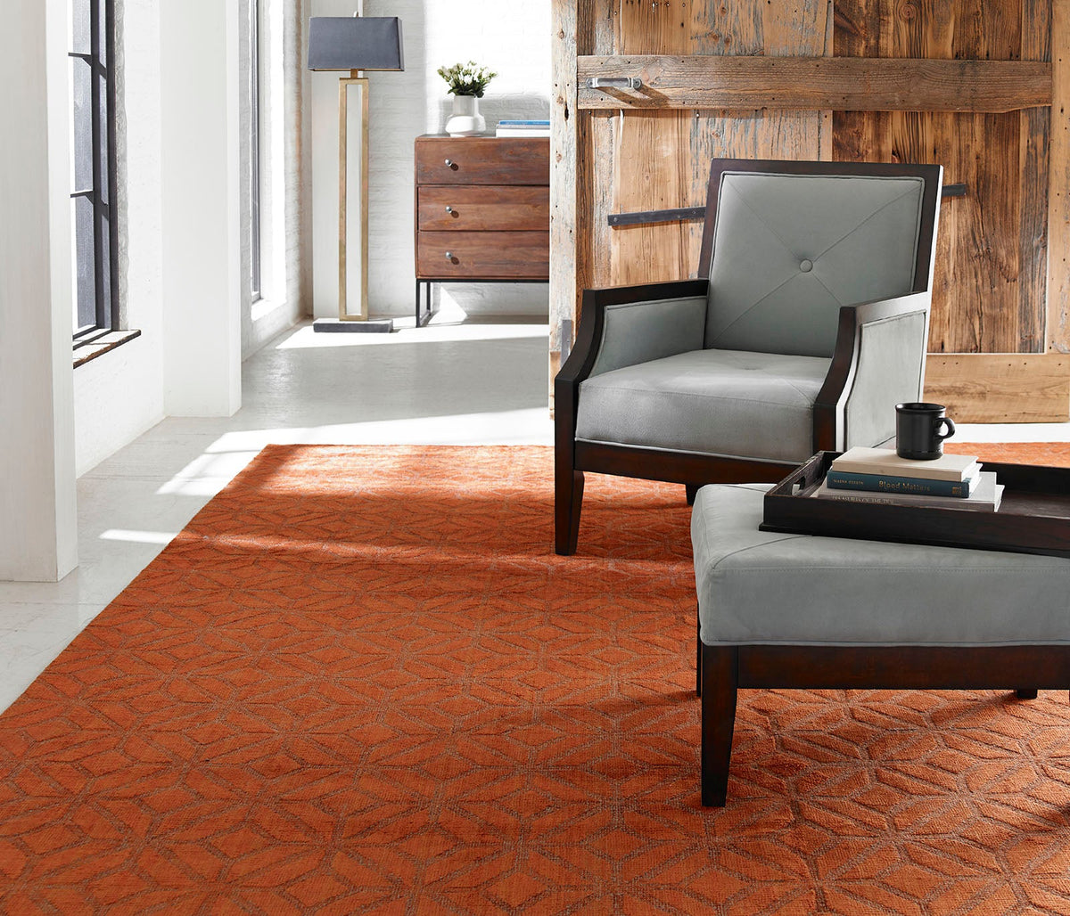 3'6" x 5'6" Transitional Hand Loom Silk rug, Rug #AV1951