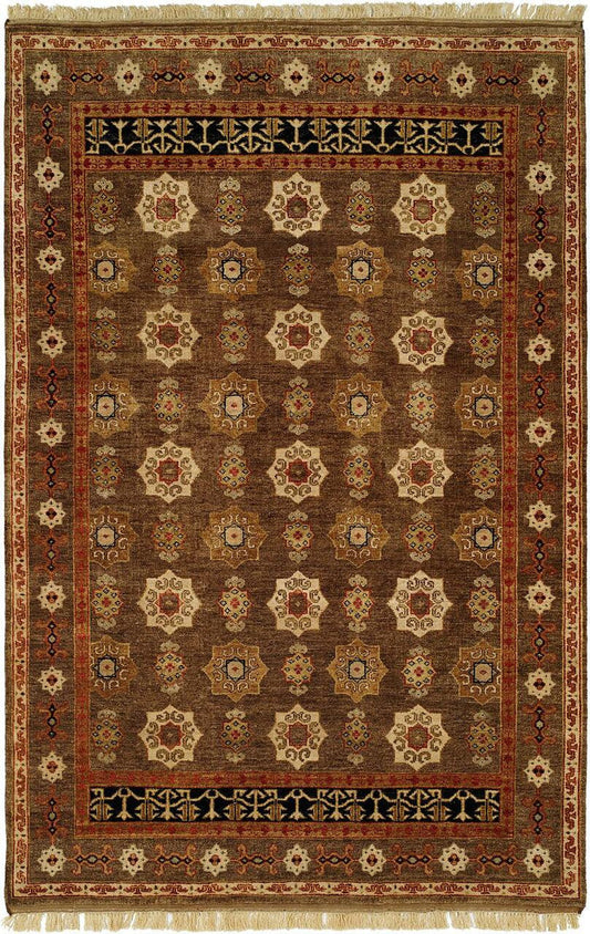 2' x 3' Southwestern Hand-Knotted Wool rug, Rug #BG5051