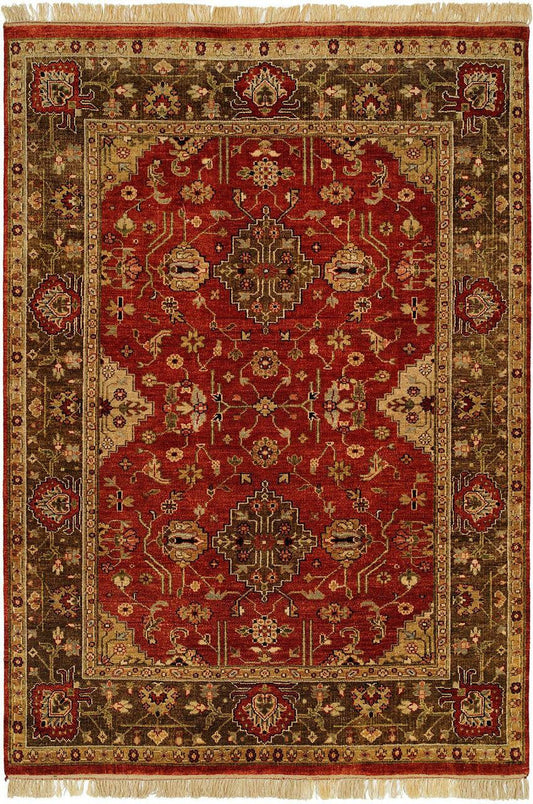 2' x 3' Southwestern Hand-Knotted Wool rug, Rug #BG5081