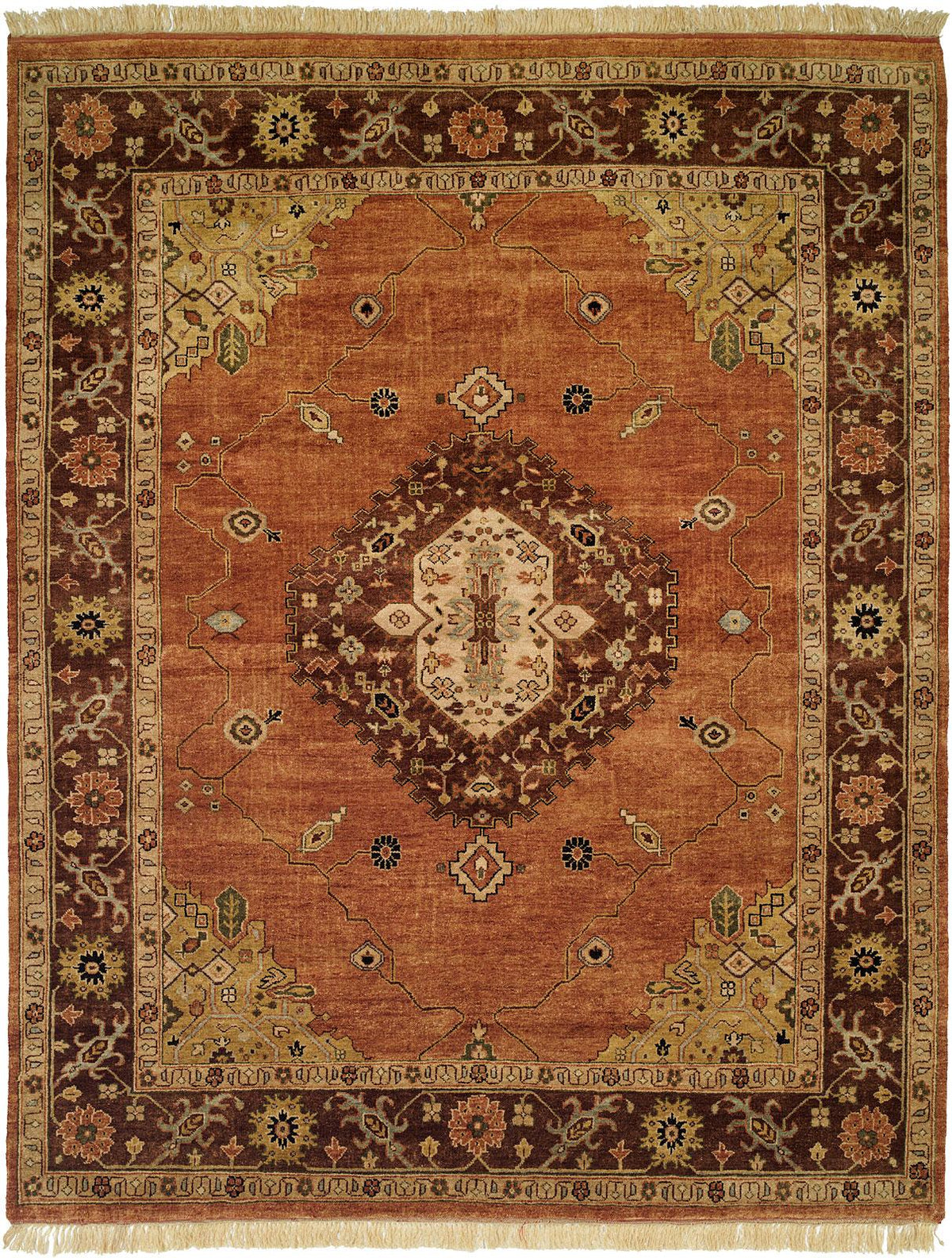 2' x 3' Oushak Hand-Knotted Wool rug, Rug #MR5601