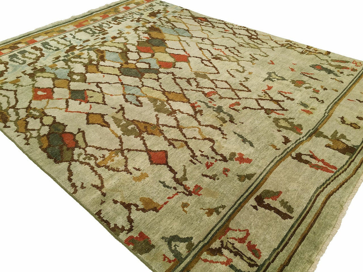 3' x 5' Moroccan Hand-Knotted Wool rug, Rug #BR7951