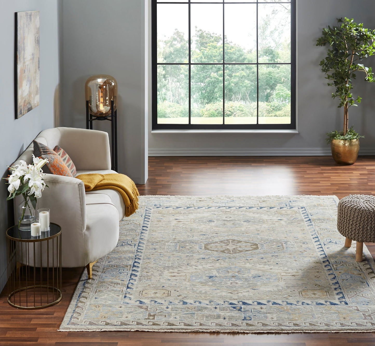 8' x 10' Southwestern Hand-Knotted Wool rug, Rug #CN2831