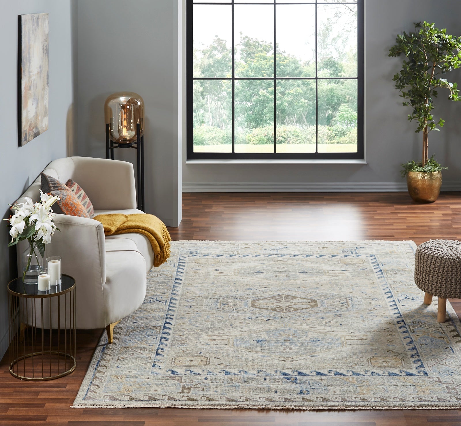 8' x 10' Southwestern Hand-Knotted Wool rug, Rug #CN2831