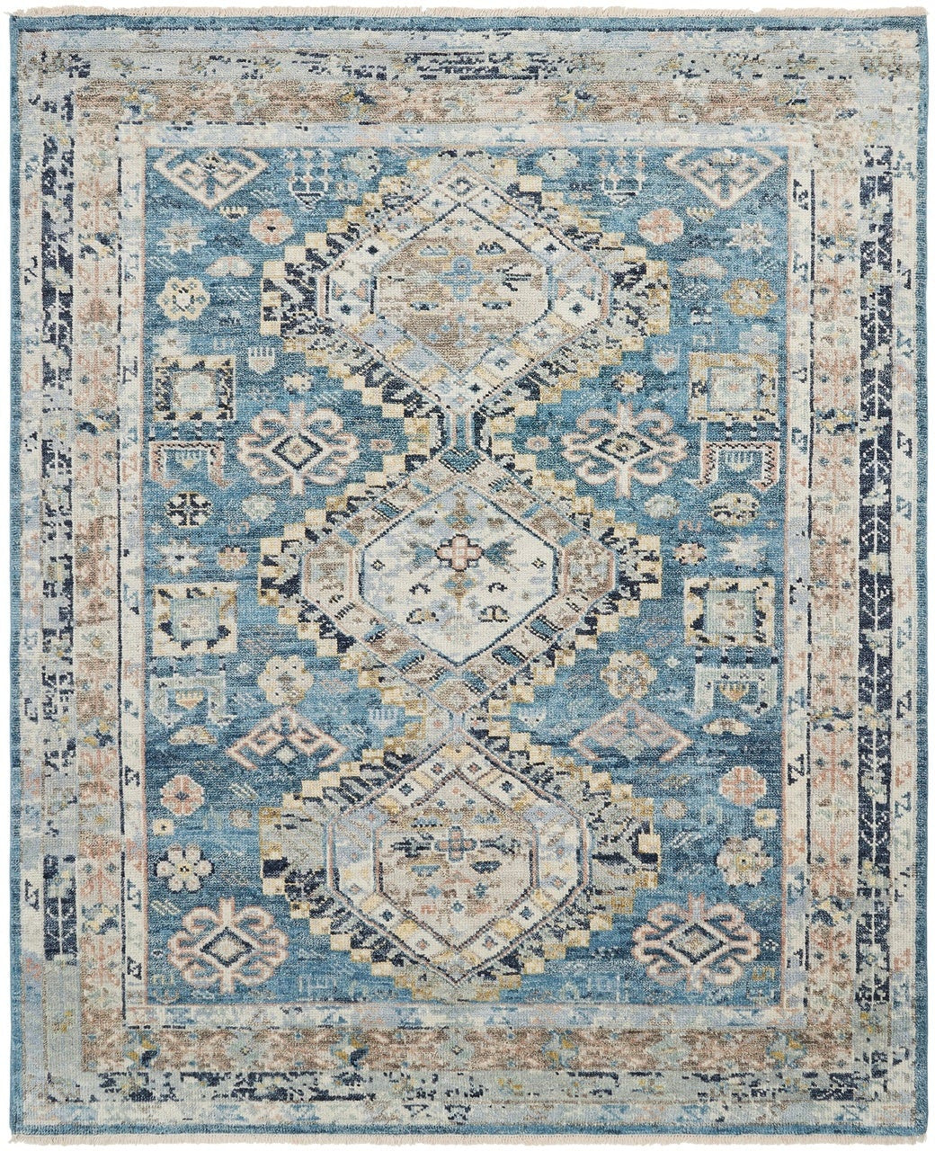 2' x 3' Southwestern Hand-Knotted Wool rug, Rug #CN2841