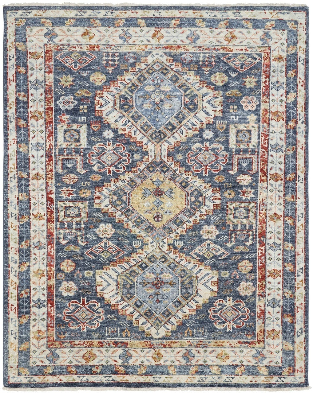 2' x 3' Southwestern Hand-Knotted Wool rug, Rug #CN2871
