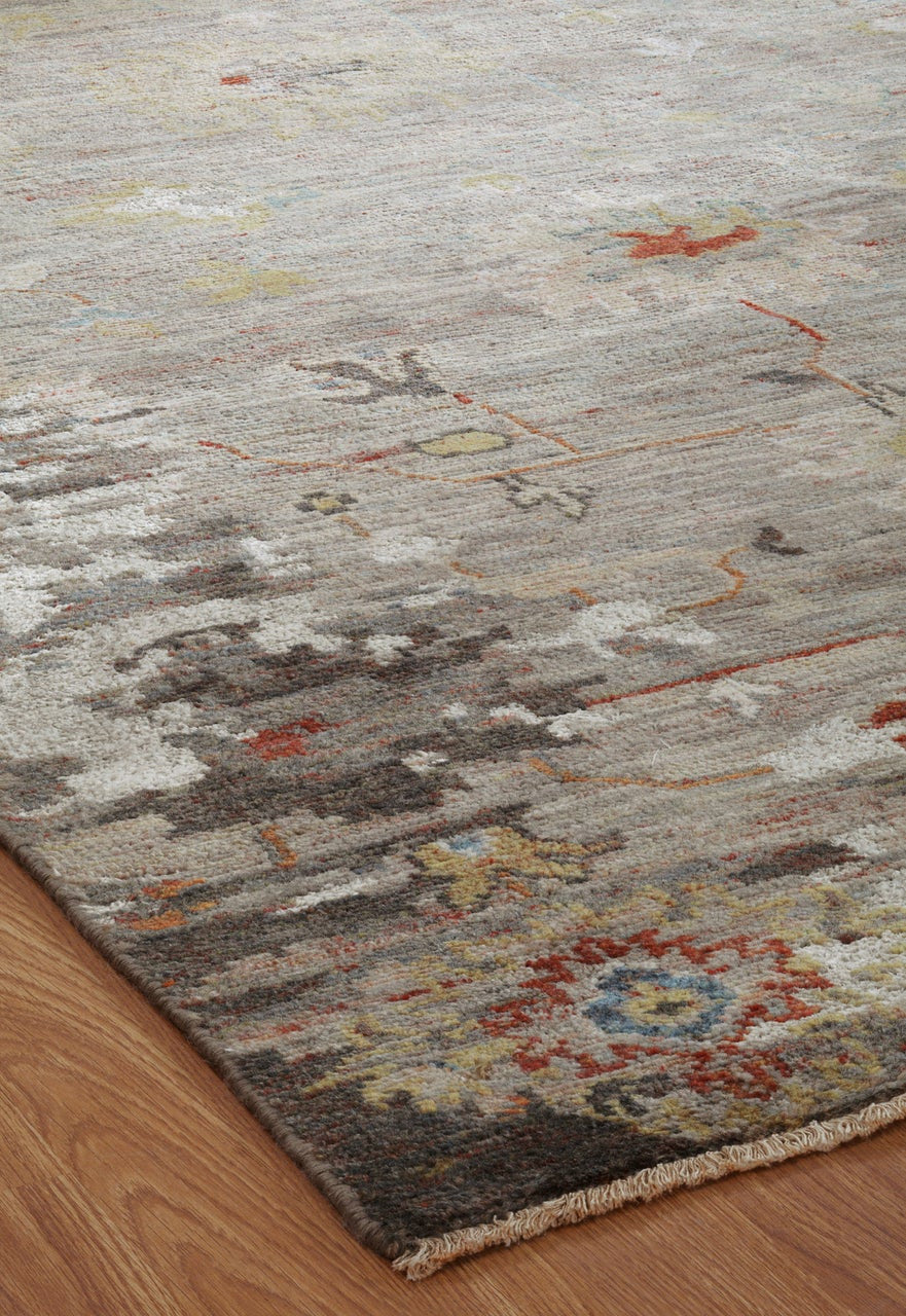 3' x 5' Oushak Hand-Knotted Silk rug, Rug #CR9341