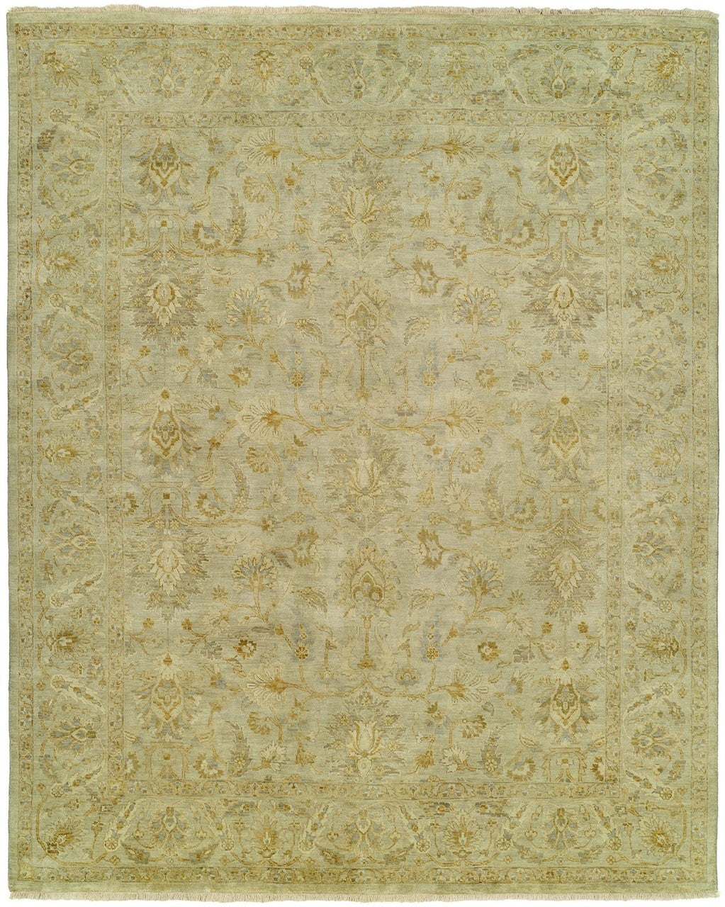 2' x 3' Transitional Hand-Knotted Wool rug, Rug #DL1011