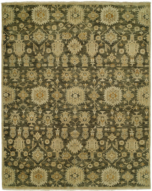 2' x 3' Transitional Hand-Knotted Wool rug, Rug #DL1051