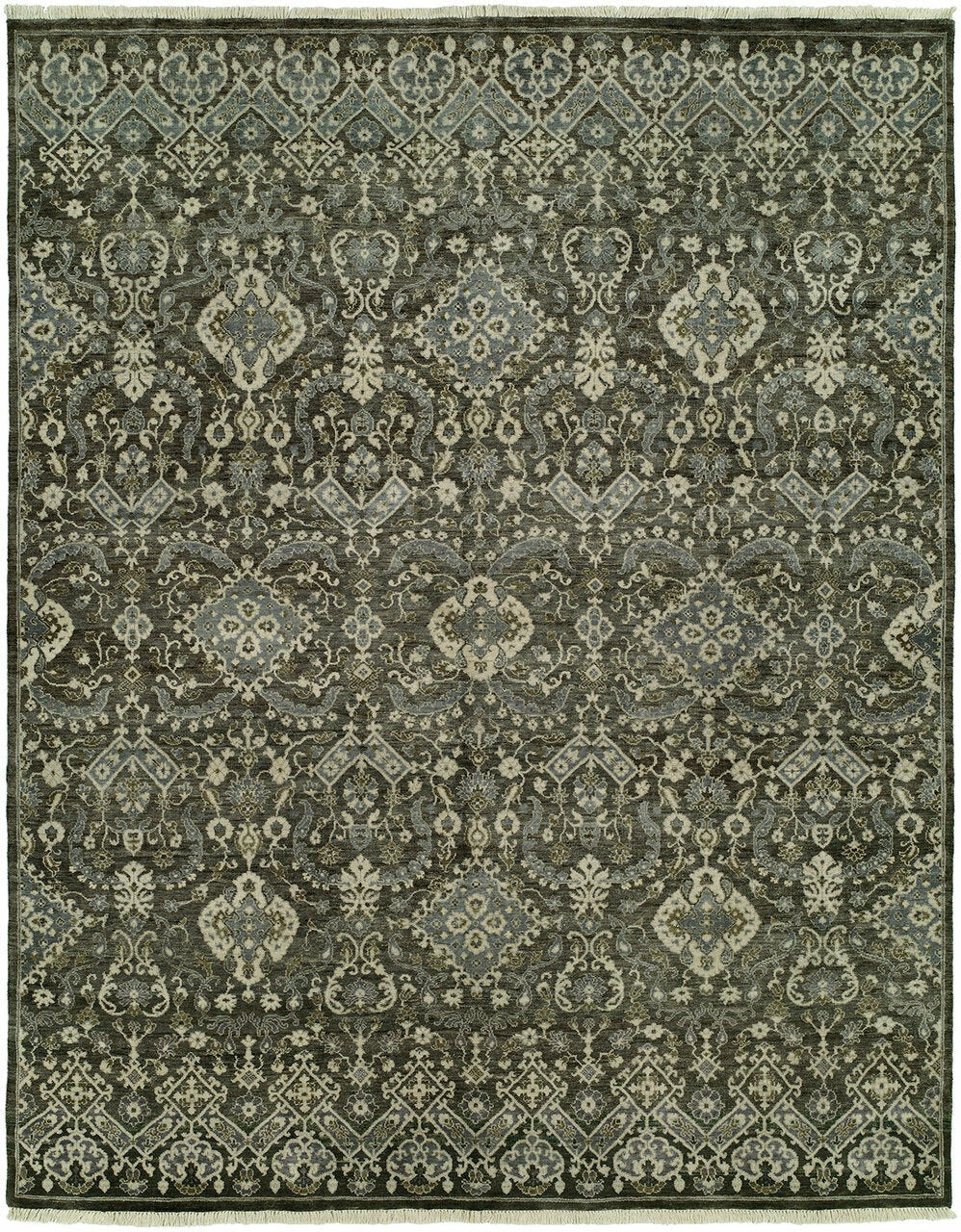2' x 3' Ikat Hand-Knotted Wool rug, Rug #DL1111