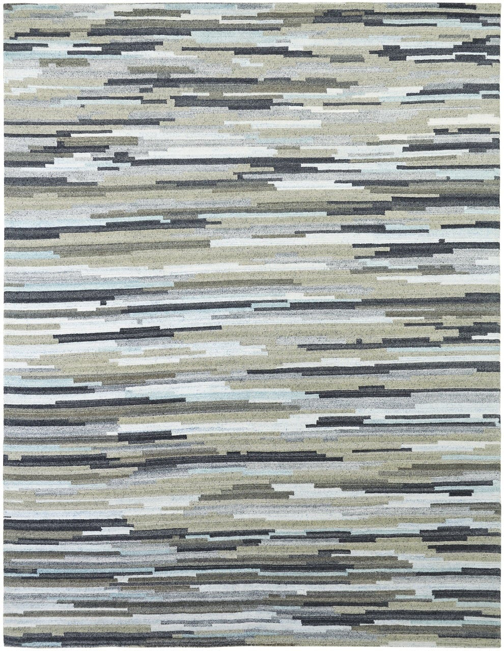2' x 3' Modern Hand-Knotted Silk rug, Rug #EL8591