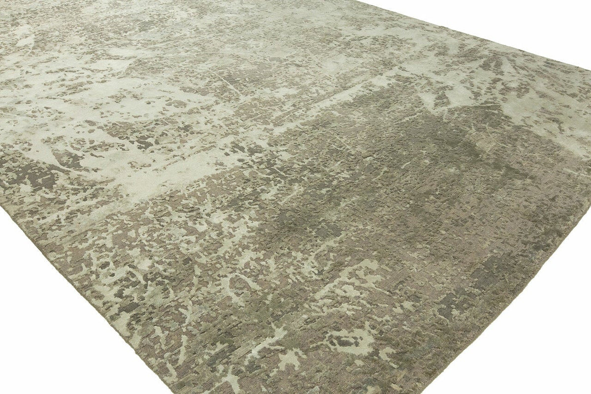 3' x 5' Modern Hand-Knotted Silk rug, Rug #EQ5791