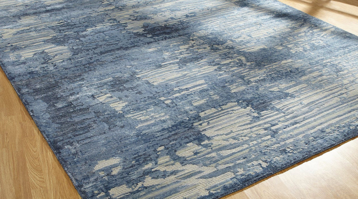 3' x 5' Modern Hand-Knotted Silk rug, Rug #ER3651