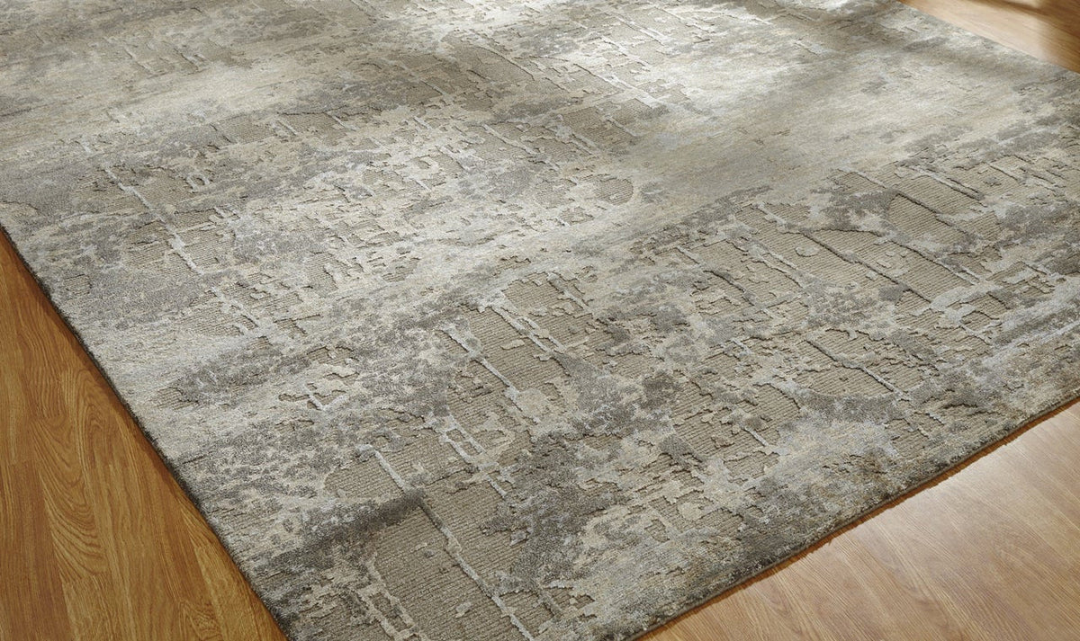 3' x 5' Modern Hand-Knotted Silk rug, Rug #ER3661