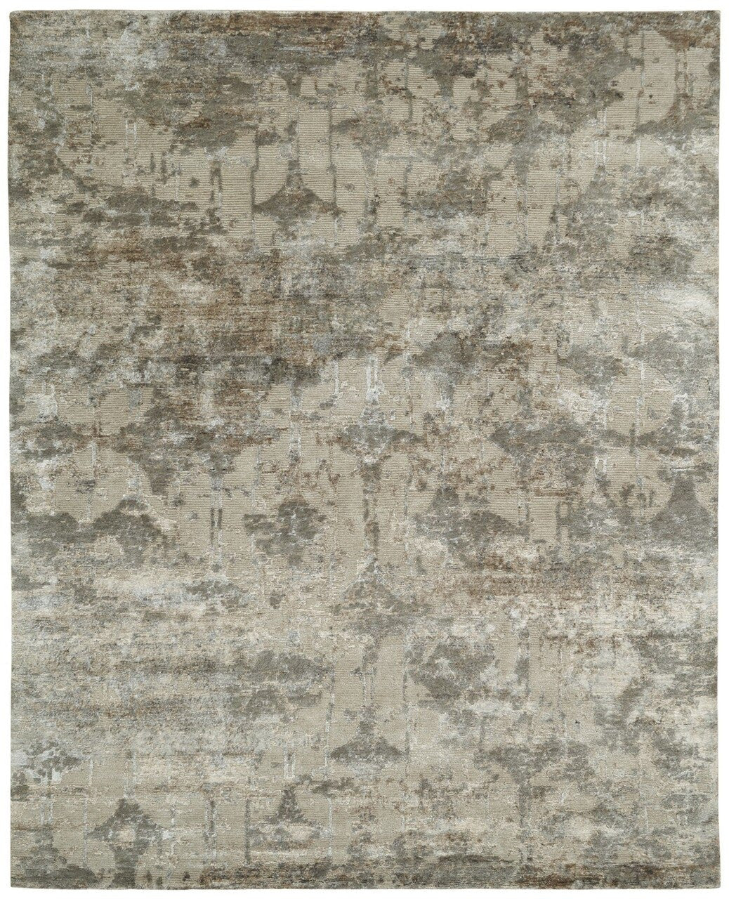 2' x 3' Modern Hand-Knotted Silk rug, Rug #ER3661