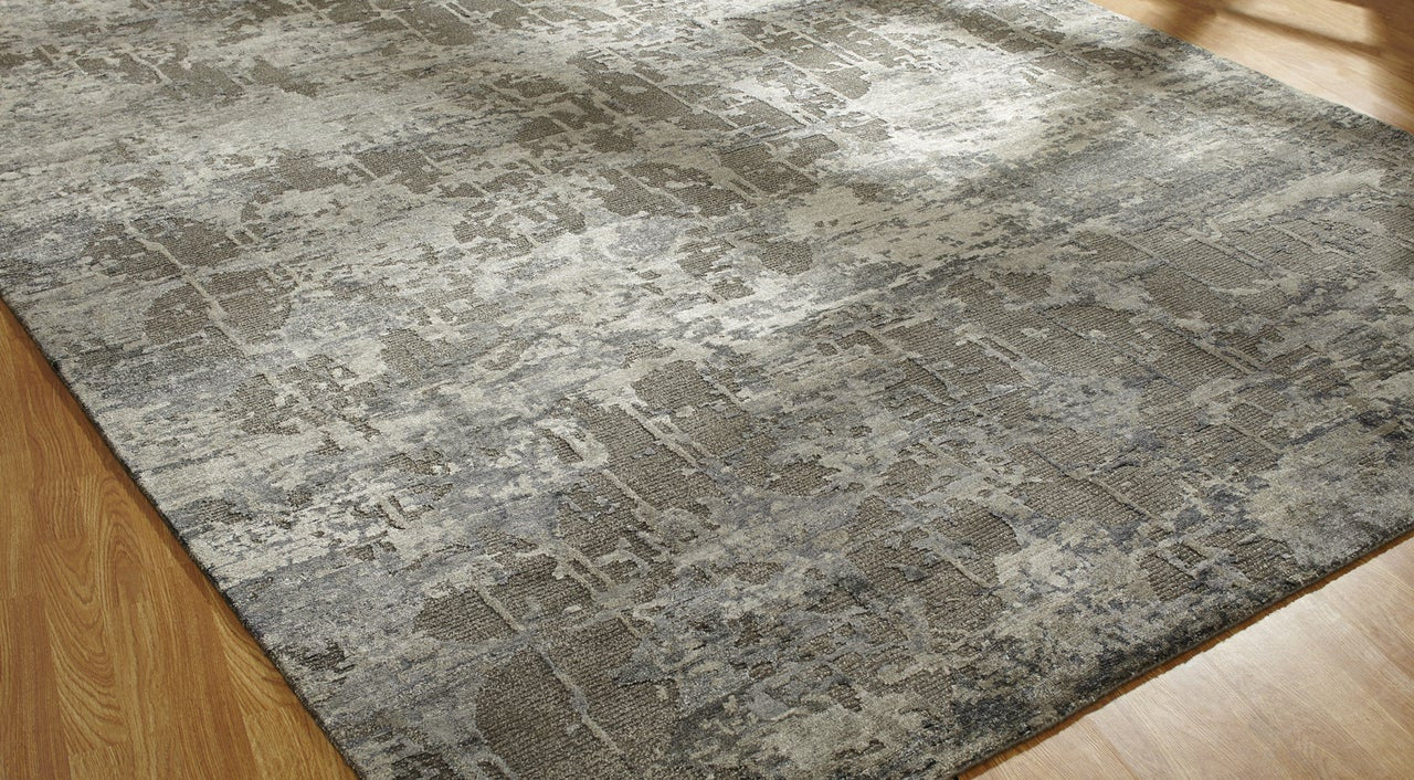 3' x 5' Modern Hand-Knotted Silk rug, Rug #ER3681