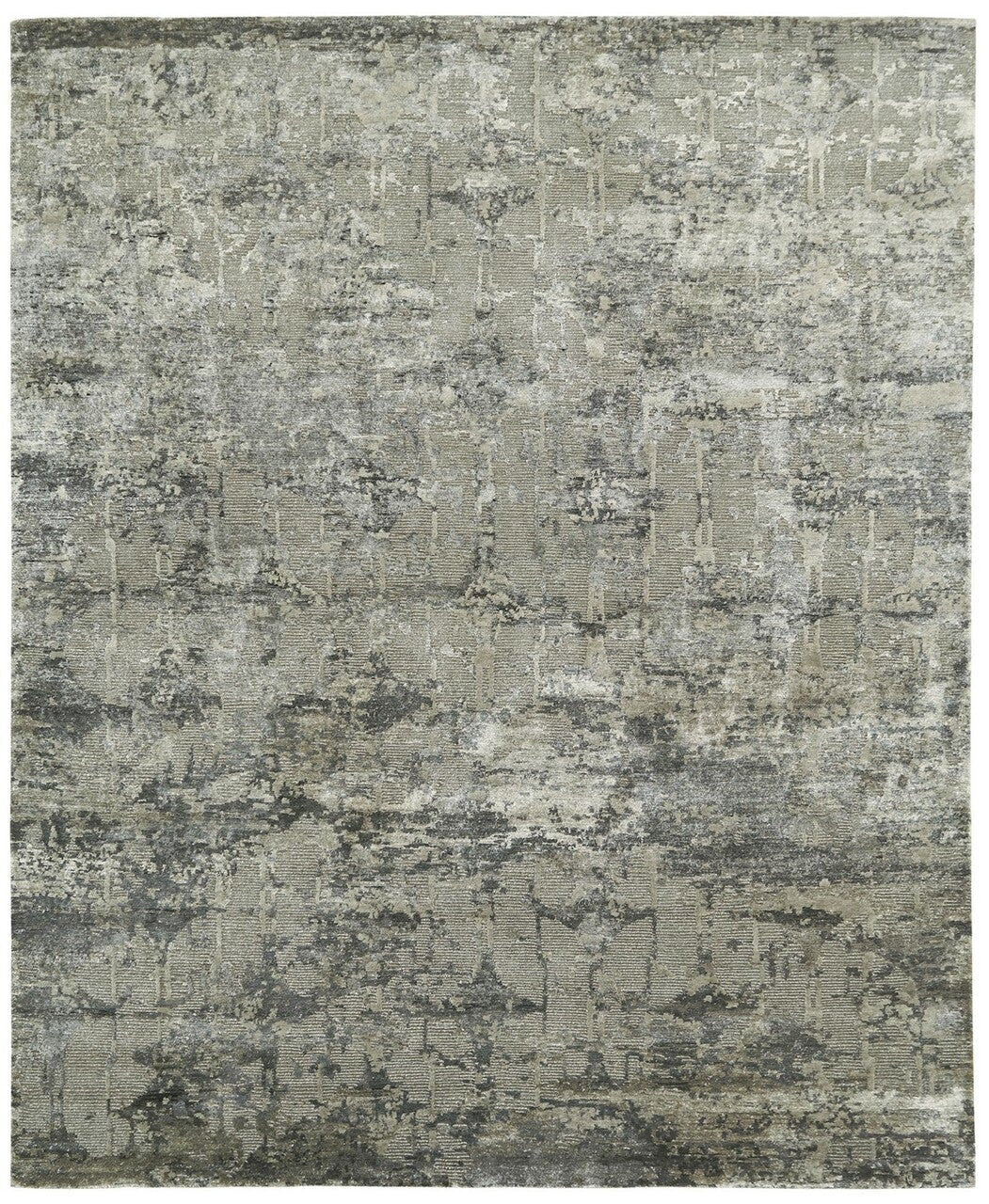 2' x 3' Modern Hand-Knotted Silk rug, Rug #ER3681