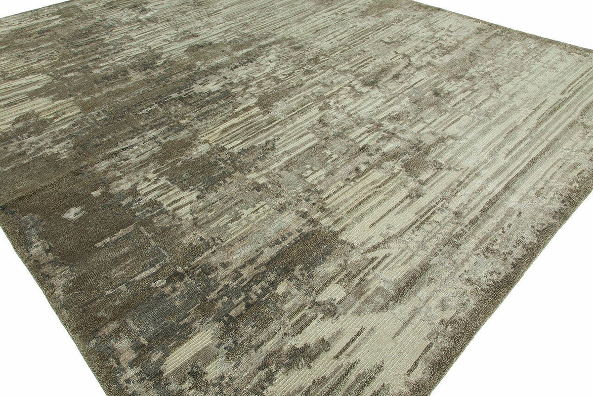 3' x 5' Modern Hand-Knotted Silk rug, Rug #ER3691
