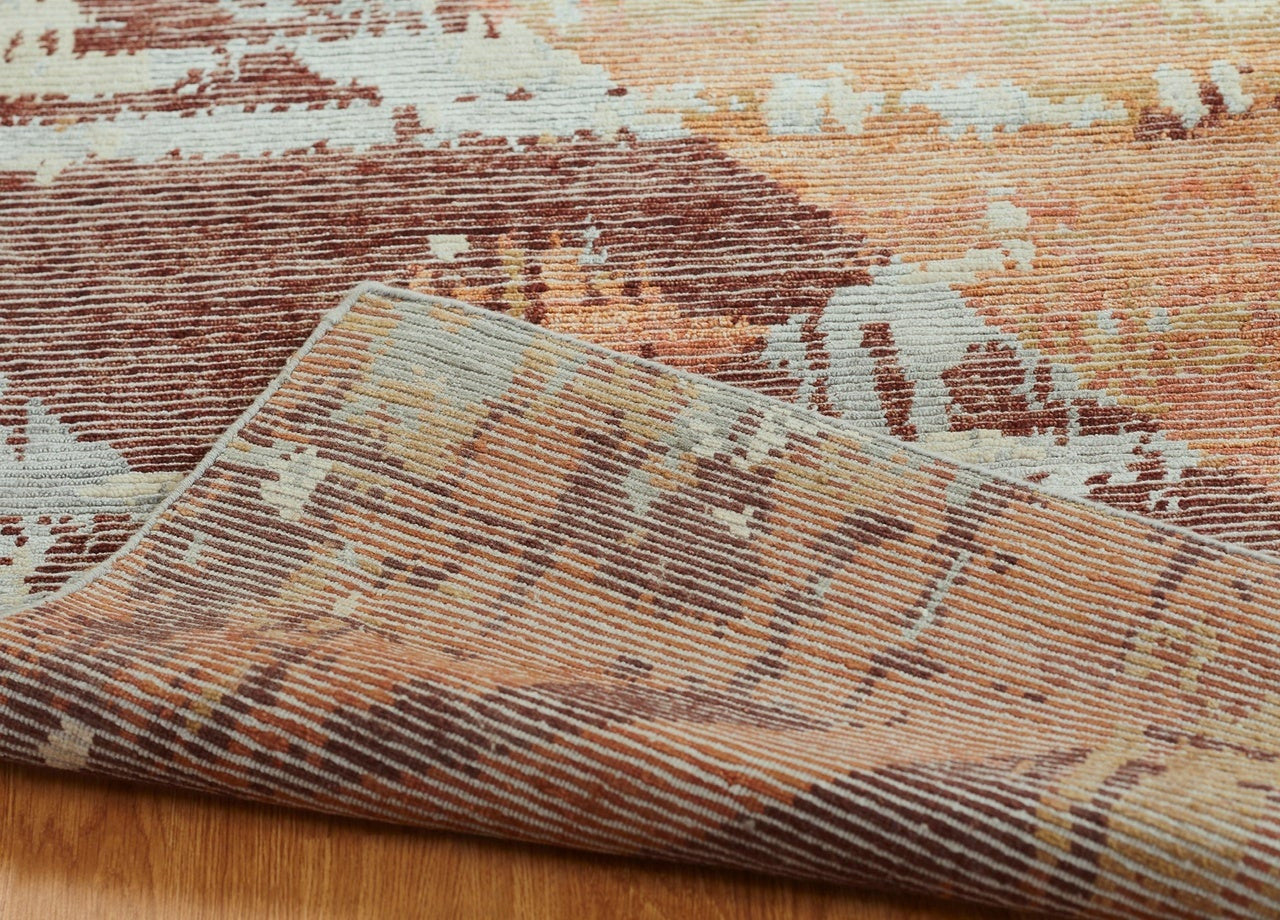 3' x 5' Modern Hand-Knotted Silk rug, Rug #ER3721