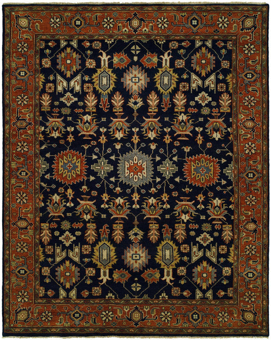 2' x 3' Traditional Hand-Knotted Wool rug, Rug #HR0841