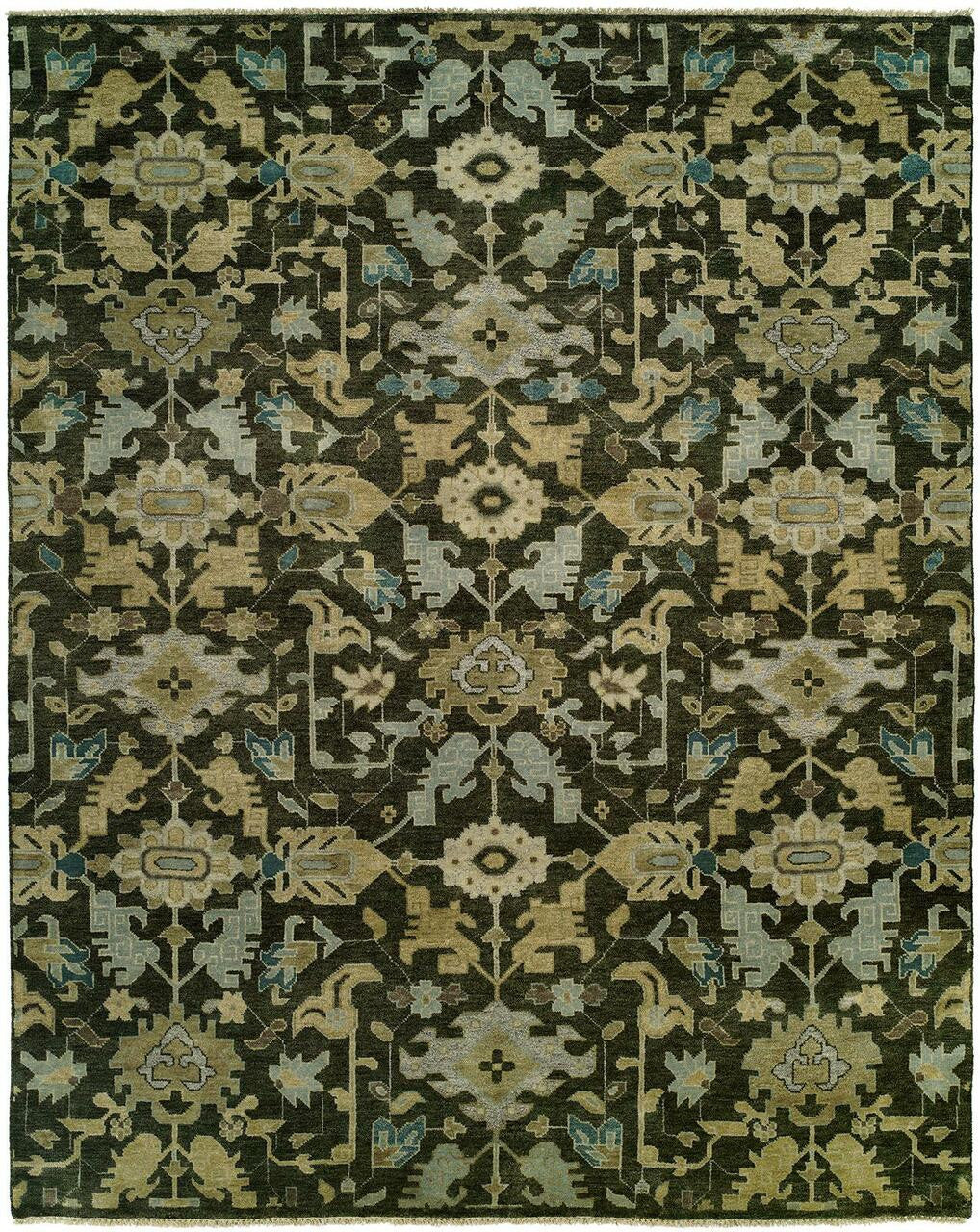 2' x 3' Traditional Hand-Knotted Wool rug, Rug #HR0871