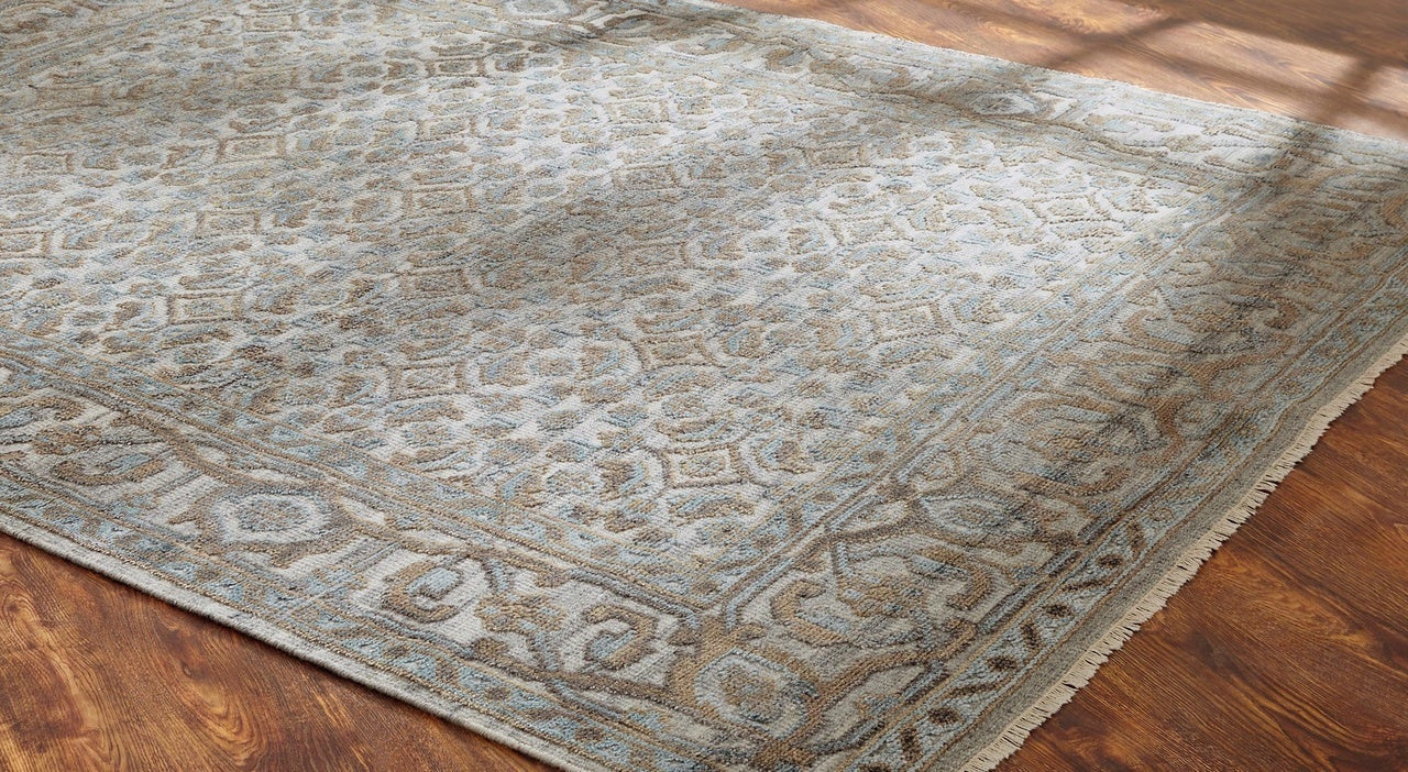 4' x 6' Transitional Hand-Knotted Wool rug, Rug #HV1341