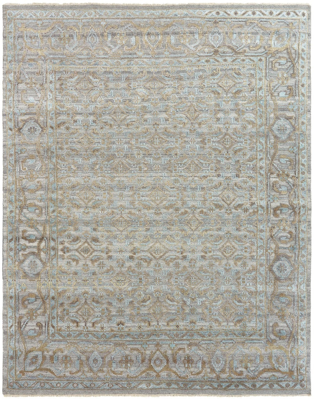 2' x 3' Transitional Hand-Knotted Wool rug, Rug #HV1341