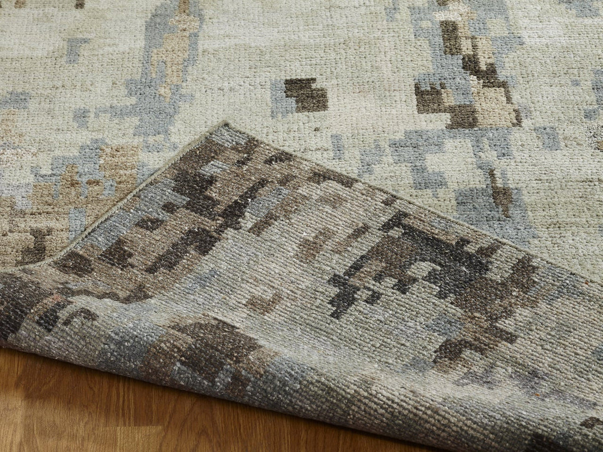 4' x 6' Modern Hand-Knotted Silk rug, Rug #HW9511