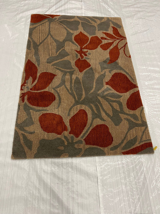 3x5 Transitional Hand-Knotted Wool rug, Rug #EB-23