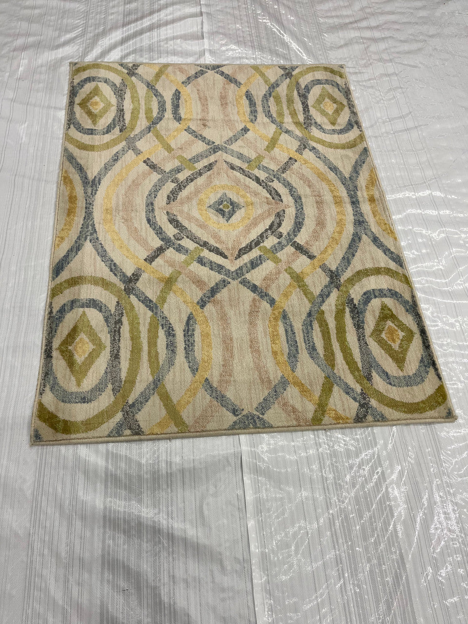 3x5 Transitional Hand-Knotted Wool rug, Rug #EB-28